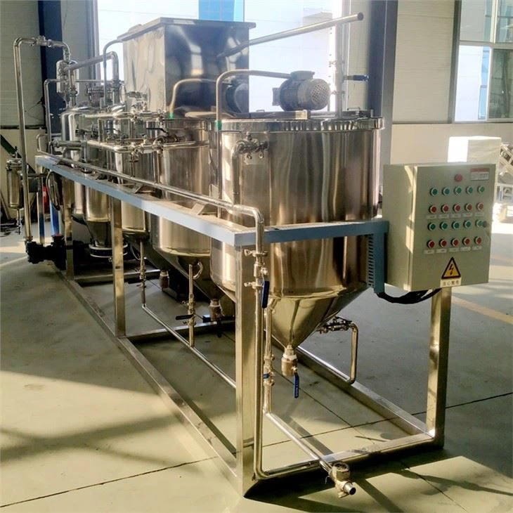 1000kg/day Stainless Steel Edible Oil Refienry Machine 1000kg/day Stainless Steel Edible Oil Refienry Machine