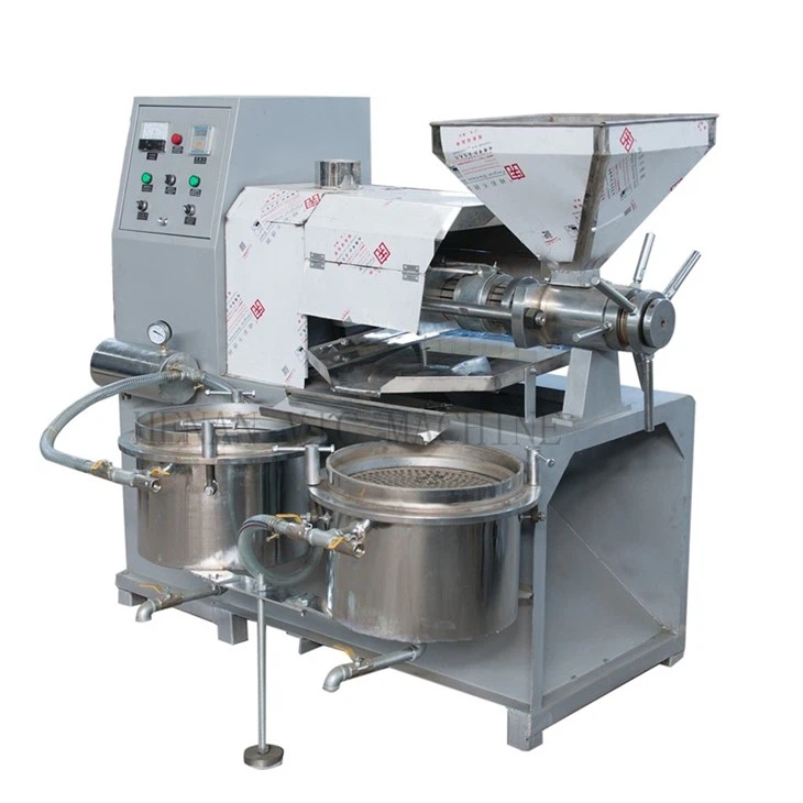 Combined Oil Press Machine With Oil Filter